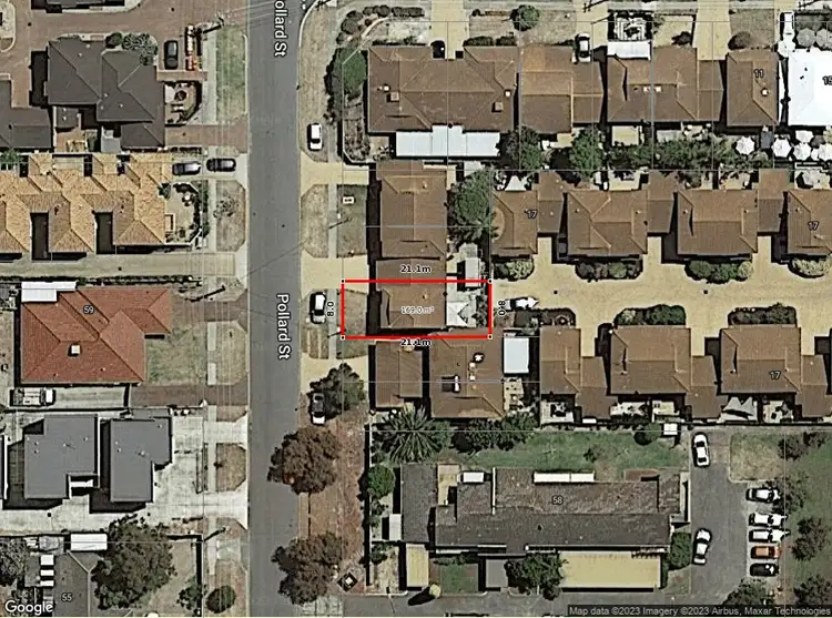 Floorplan of Homely townhouse listing, 64 Pollard Street, Glendalough WA 6016