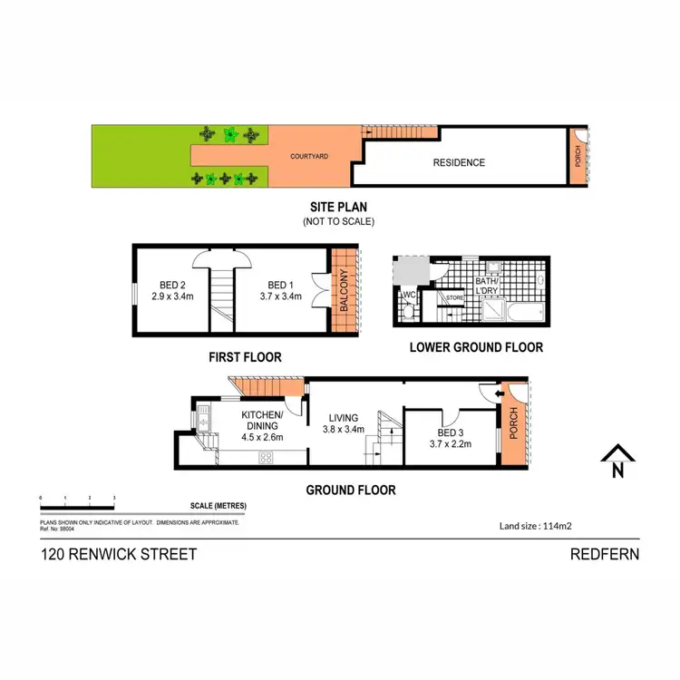 Floorplan of Homely house listing, 120 Renwick Street, Redfern NSW 2016