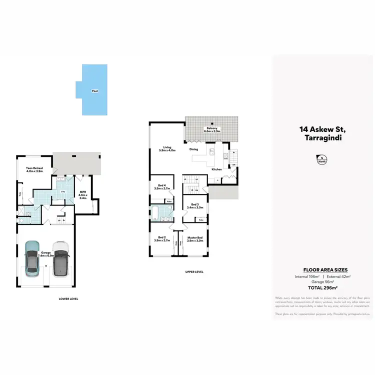 Floorplan of Homely house listing, 14 Askew Street, Tarragindi QLD 4121