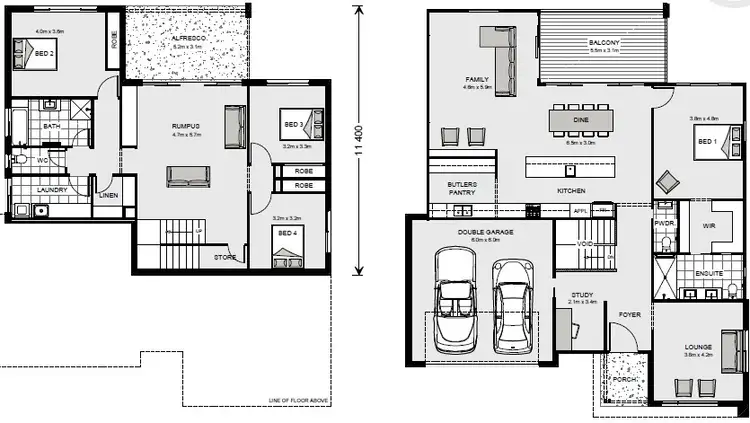Floorplan of Homely house listing, 47 Brook Road, Glenbrook NSW 2773