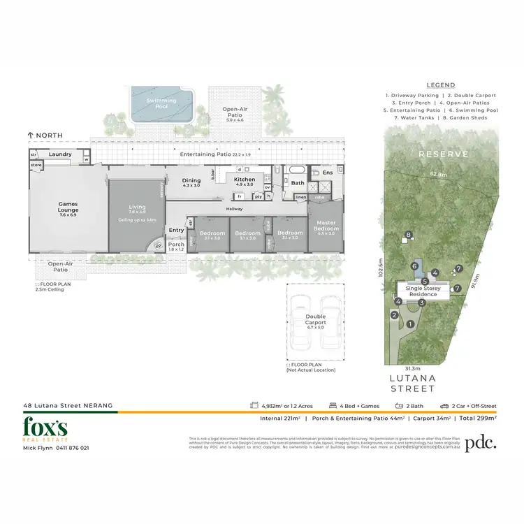 Floorplan of Homely house listing, 48 Lutana Street, Nerang QLD 4211