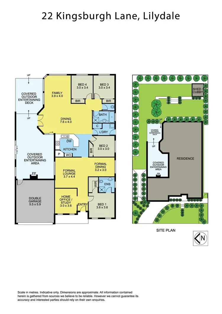 Floorplan of Homely house listing, 22 Kingsburgh Lane, Lilydale VIC 3140