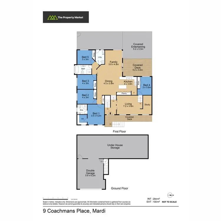 Floorplan of Homely house listing, 9 Coachmans Place, Mardi NSW 2259