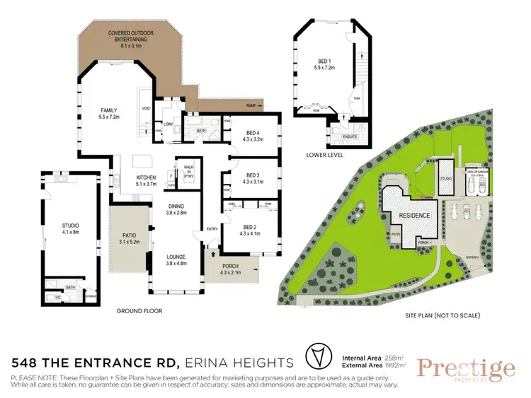Floorplan of Homely rural property listing, 548 The Entrance Road, Erina Heights NSW 2260