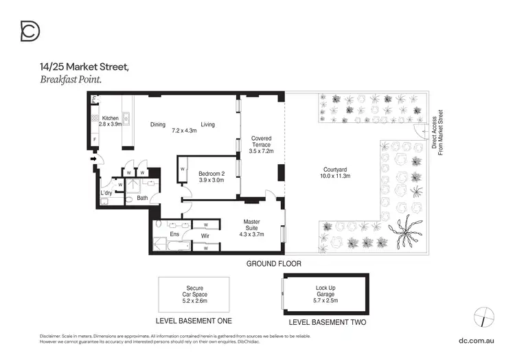 Floorplan of Homely apartment listing, 14/25 Market Street, Breakfast Point NSW 2137