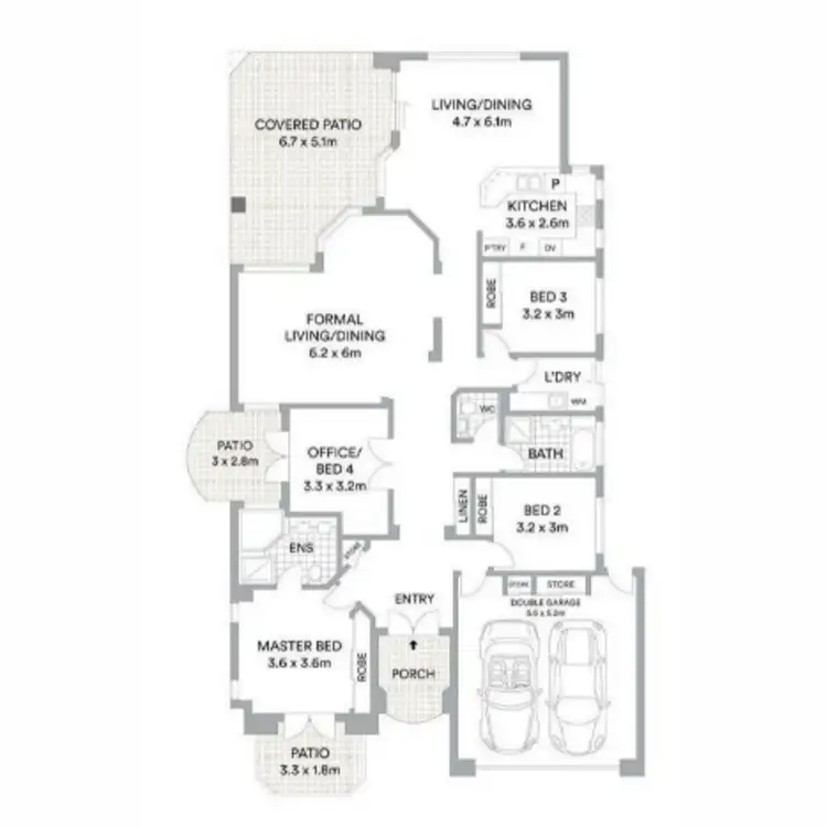 Floorplan of Homely house listing, 165 Dunlin Drive, Burleigh Waters QLD 4220