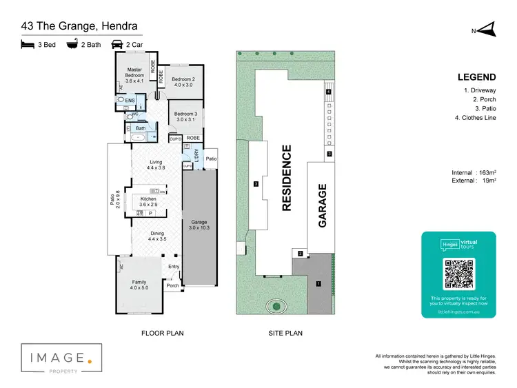 Floorplan of Homely house listing, 43 The Grange, Hendra QLD 4011
