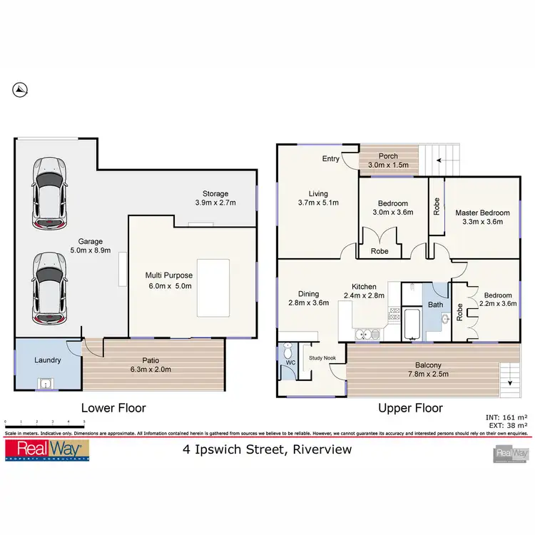 Floorplan of Homely house listing, 4 Ipswich Street, Riverview QLD 4303