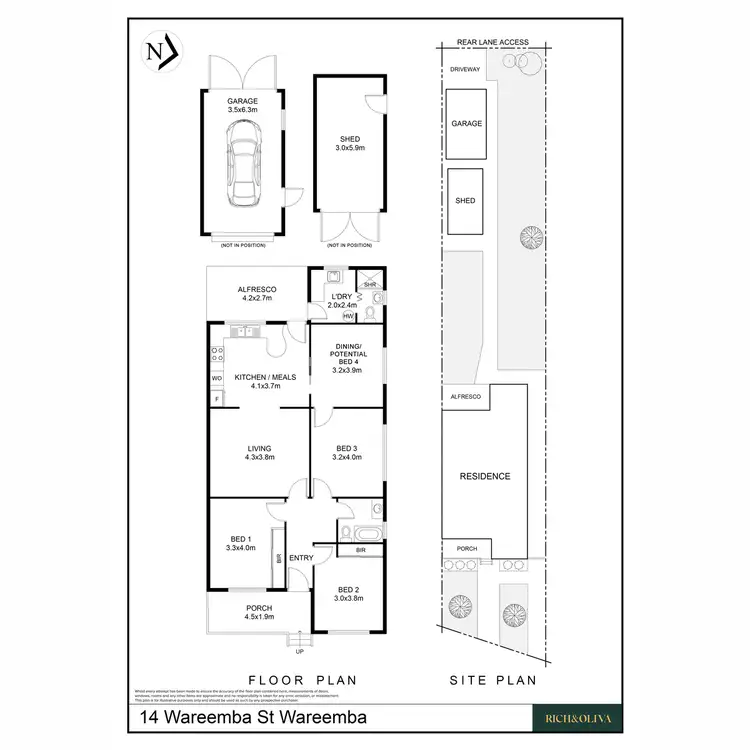 Floorplan of Homely house listing, 14 Wareemba Street, Wareemba NSW 2046