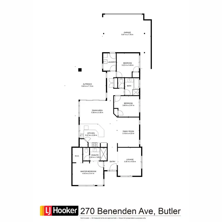 Floorplan of Homely house listing, 270 Benenden Avenue, Alkimos WA 6038