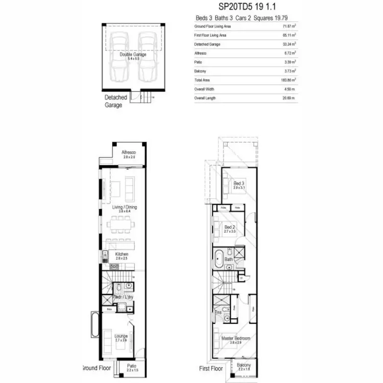 Floorplan of Homely house listing, Contact Agent, Rouse Hill NSW 2155