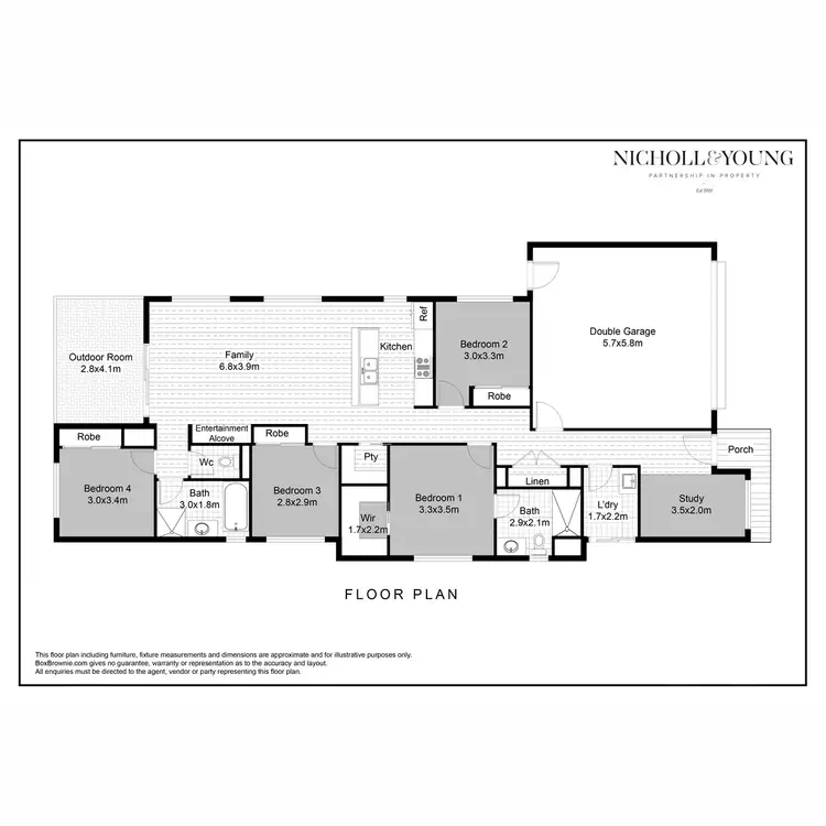 Floorplan of Homely house listing, 3 Merry Street, Palmview QLD 4553