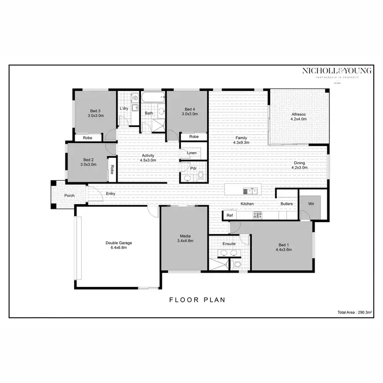 Floorplan of Homely house listing, 11 Forest Sound Place, Palmwoods QLD 4555
