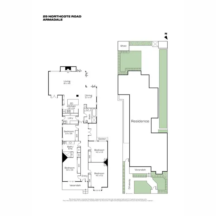 Floorplan of Homely house listing, 29 Northcote Road, Armadale VIC 3143