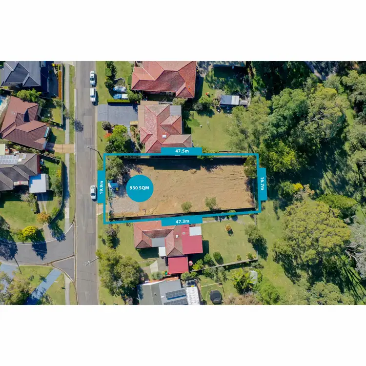 Floorplan of Homely land listing, 54 Raimonde Road, Carlingford NSW 2118