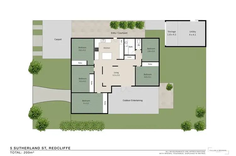 Floorplan of Homely house listing, 5 Sutherland Street, Redcliffe QLD 4020