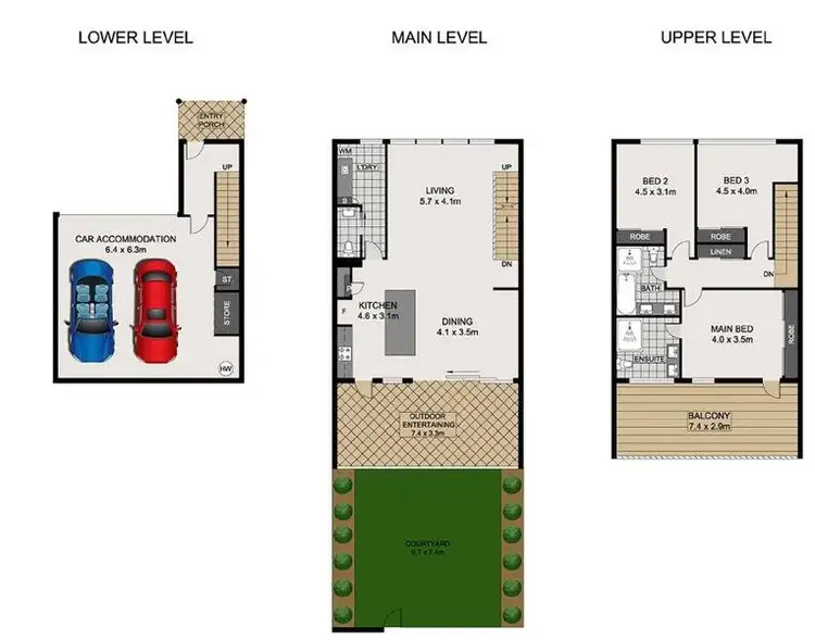 Floorplan of Homely house listing, 39 Kersley Road, Kenmore QLD 4069