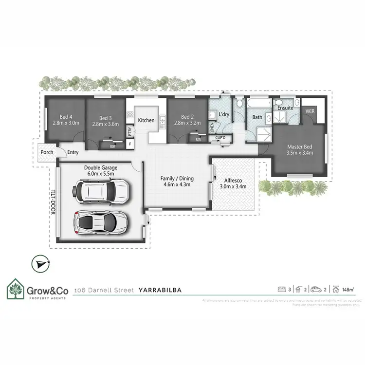 Floorplan of Homely house listing, 106 Darnell Street, Yarrabilba QLD 4207