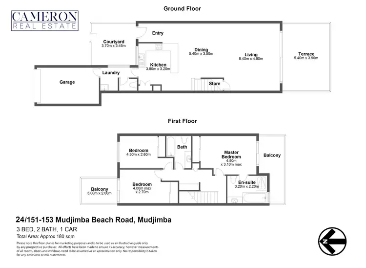 Floorplan of Homely townhouse listing, 24/151-153 Mudjimba Beach Road, Mudjimba QLD 4564