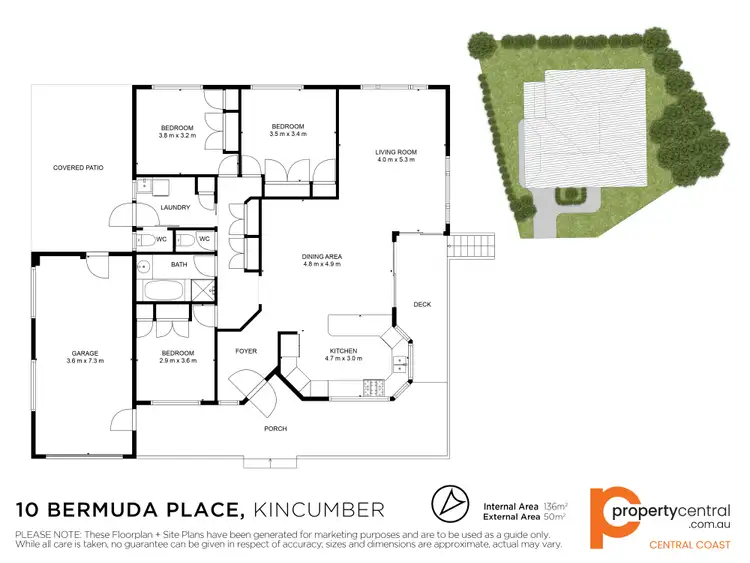 Floorplan of Homely house listing, 10 Bermuda Place, Kincumber NSW 2251