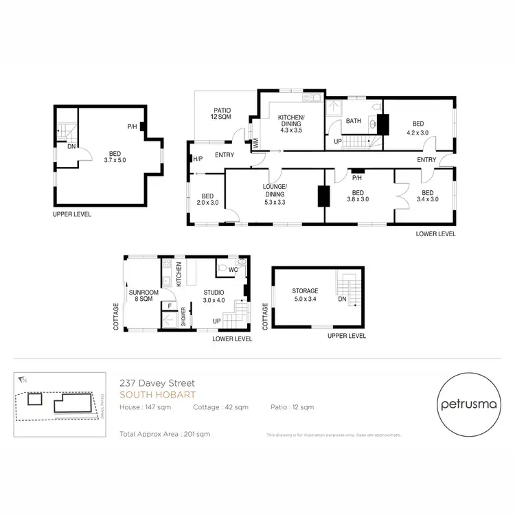 Floorplan of Homely house listing, 237 Davey Street, South Hobart TAS 7004