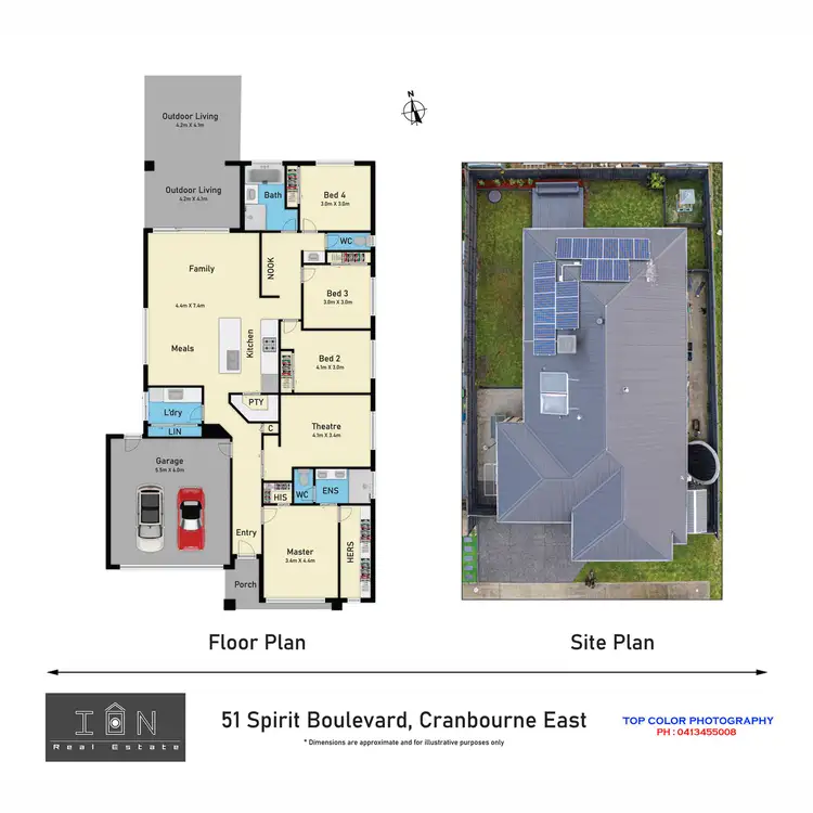 Floorplan of Homely house listing, 51 Spirit Boulevard, Cranbourne East VIC 3977