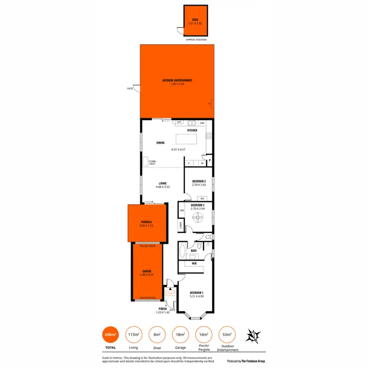 Floorplan of Homely house listing, 7 Parker Court, Greenwith SA 5125