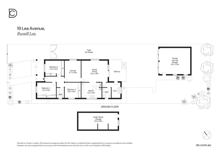 Floorplan of Homely house listing, 19 Lea Avenue, Russell Lea NSW 2046