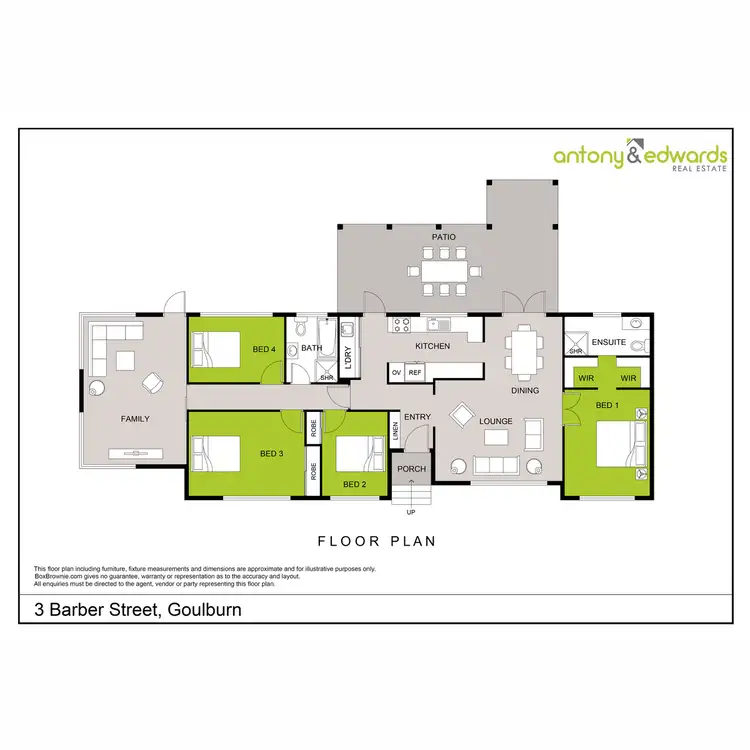 Floorplan of Homely house listing, 3 Barber Street, Goulburn NSW 2580