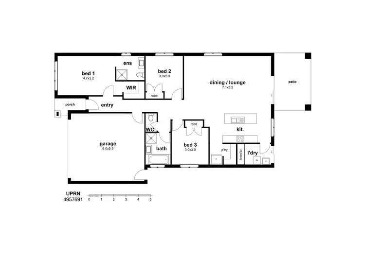 Floorplan of Homely house listing, Address available on request