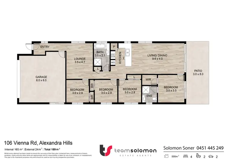 Floorplan of Homely house listing, 106a Vienna Road, Alexandra Hills QLD 4161