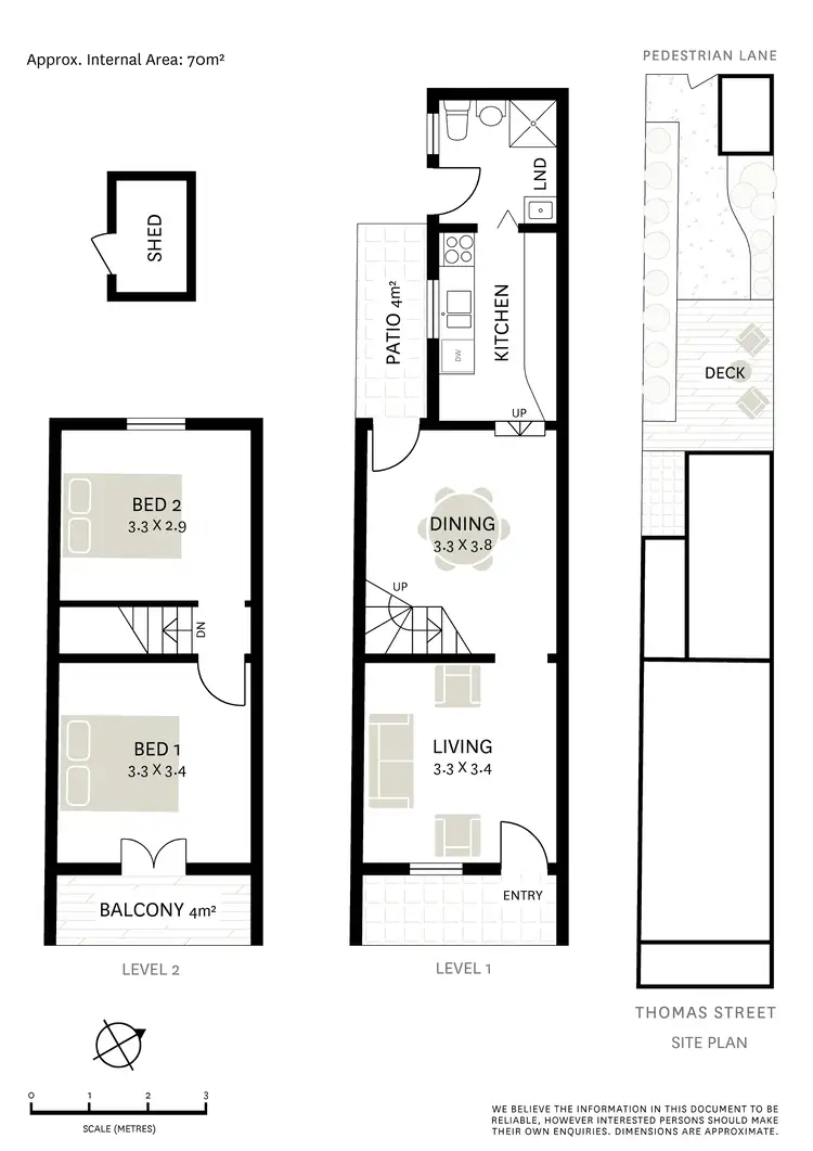 Floorplan of Homely terrace listing, 30 Thomas Street, Darlington NSW 2008