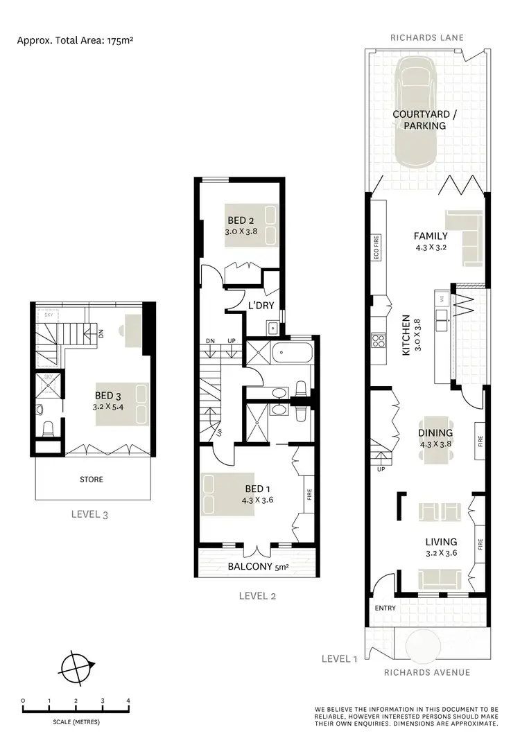 Floorplan of Homely terrace listing, 13 Richards Avenue, Surry Hills NSW 2010