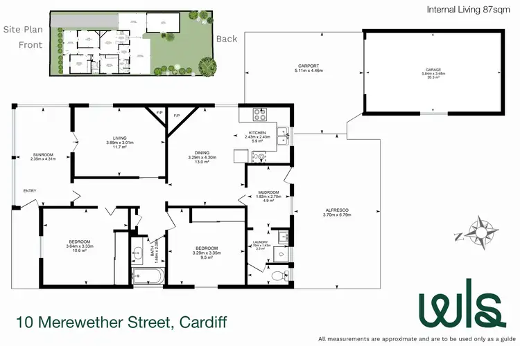 Floorplan of Homely house listing, 10 Merewether Street, Cardiff NSW 2285