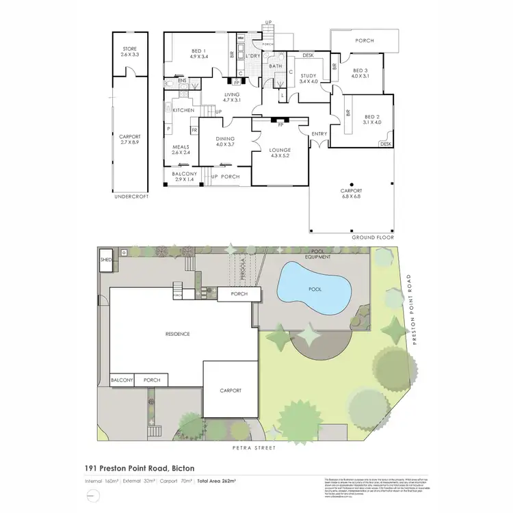 Floorplan of Homely house listing, 191 Preston Point Road, Bicton WA 6157