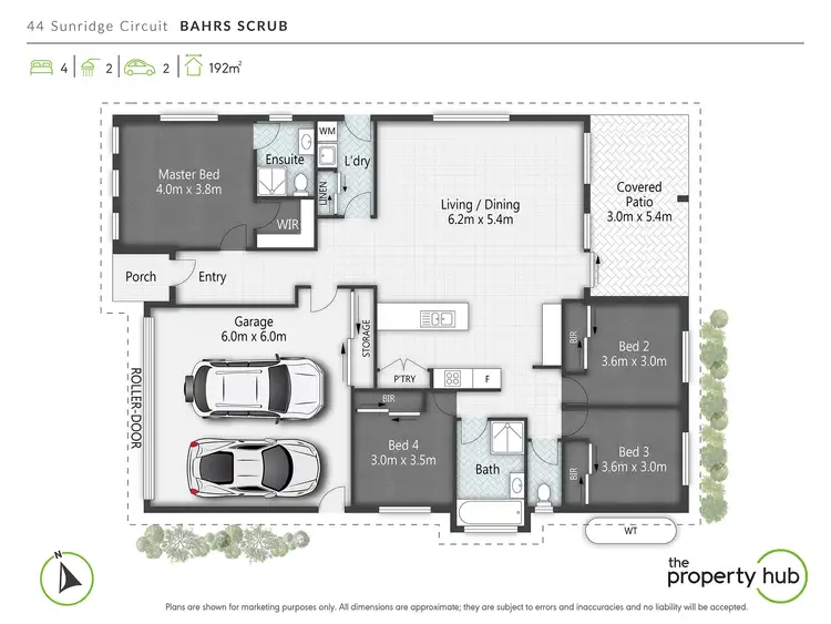 Floorplan of Homely house listing, 44 Sunridge Circuit, Bahrs Scrub QLD 4207