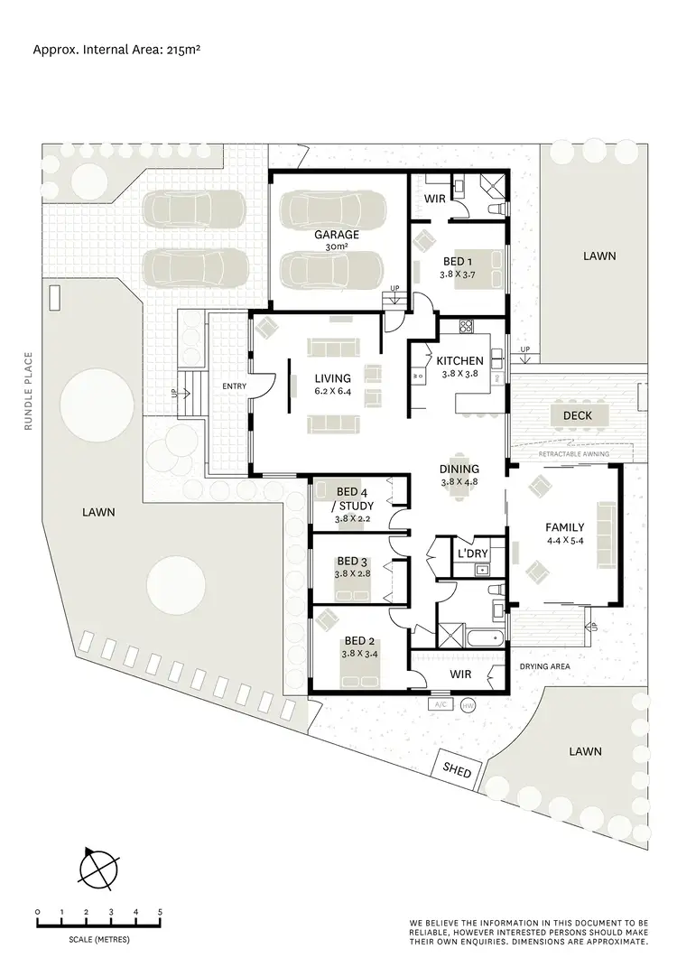 Floorplan of Homely house listing, 10 Rundle Place, Gladesville NSW 2111