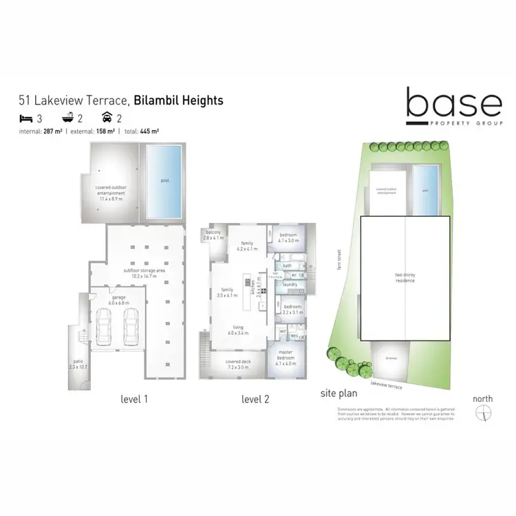 Floorplan of Homely house listing, 51 Lakeview Terrace, Bilambil Heights NSW 2486