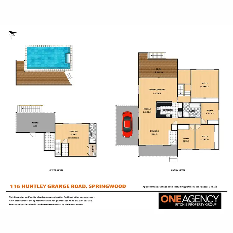 Floorplan of Homely house listing, 116 Huntley Grange Road, Springwood NSW 2777