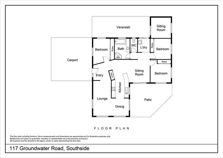 Floorplan of Homely house listing, 117 Groundwater Road, Southside QLD 4570