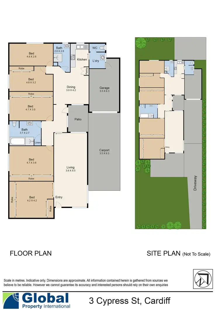 Floorplan of Homely house listing, 3 Cypress Street, Cardiff NSW 2285