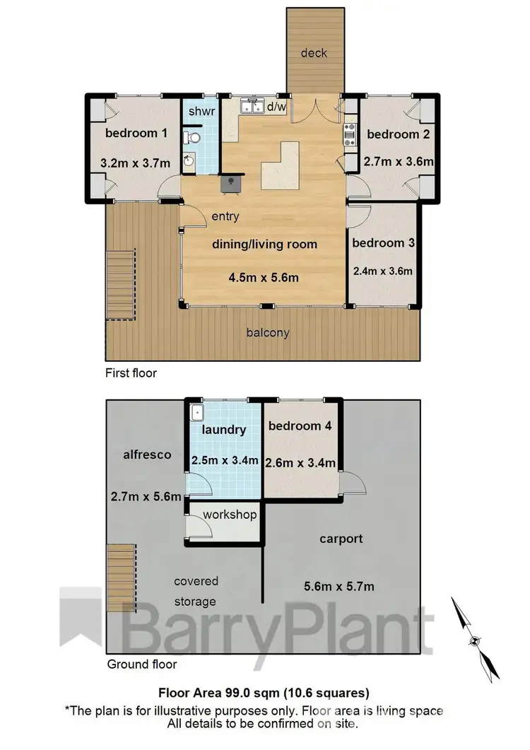 Floorplan of Homely house listing, 16 Boronia Crescent, Cockatoo VIC 3781
