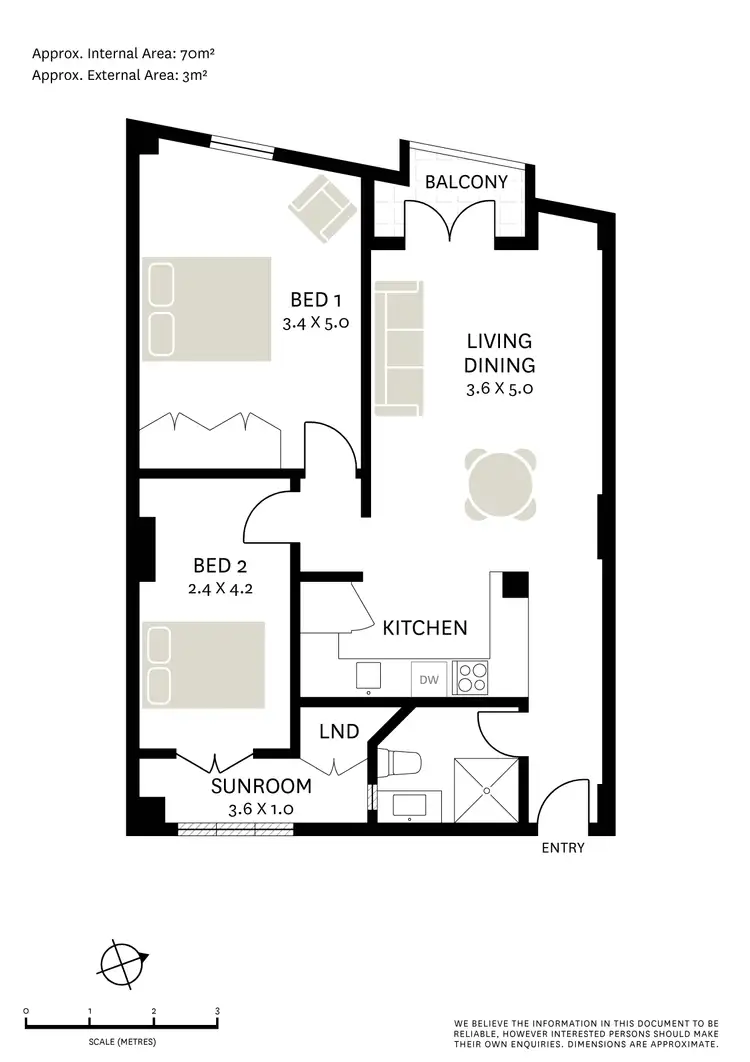 Floorplan of Homely apartment listing, 7/136 Darlinghurst Road, Darlinghurst NSW 2010