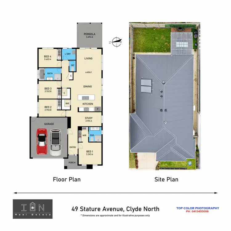 Floorplan of Homely house listing, 49 Stature Drive, Clyde North VIC 3978