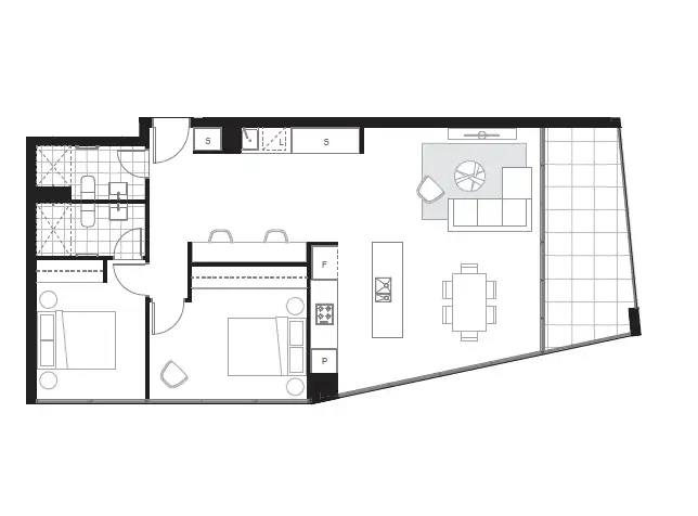 Floorplan of Homely apartment listing, 113/The Sullivan, Lyneham ACT 2602