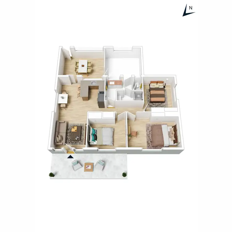 Floorplan of Homely house listing, 25 Flamingo Road, Capel Sound VIC 3940