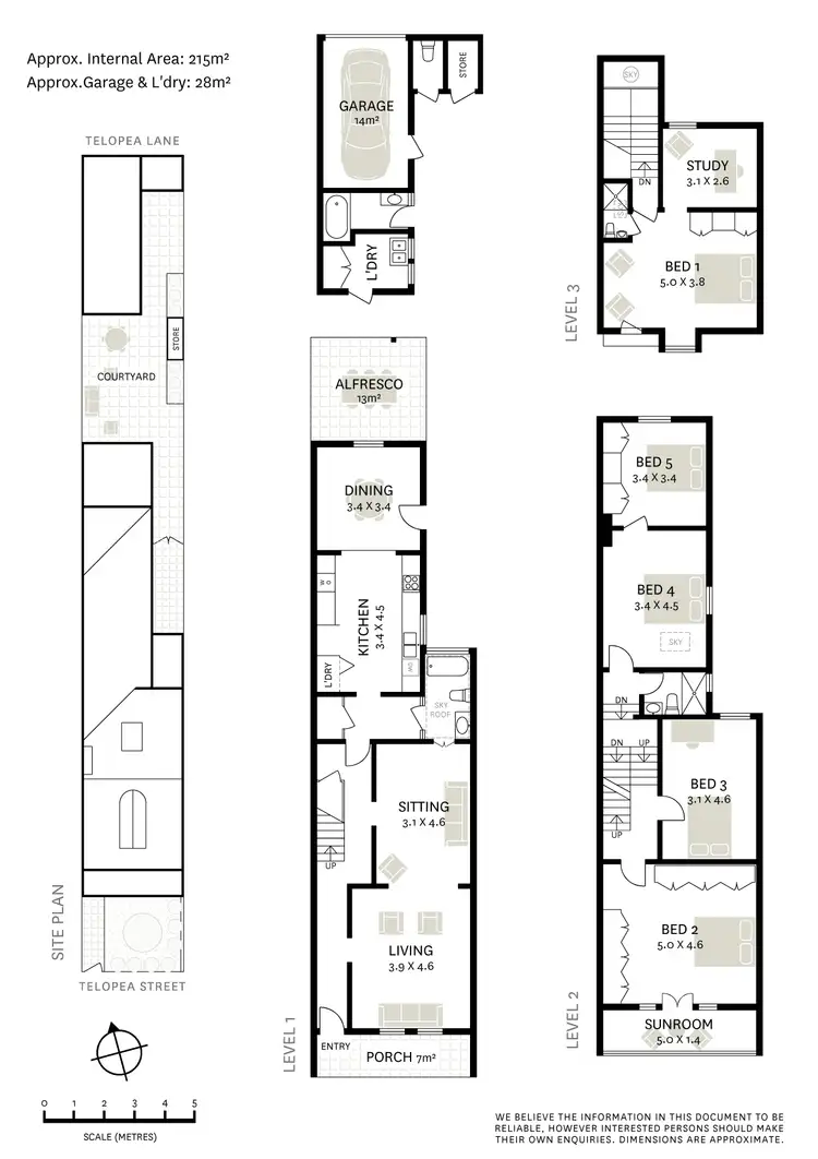 Floorplan of Homely terrace listing, 28 Telopea Street, Redfern NSW 2016