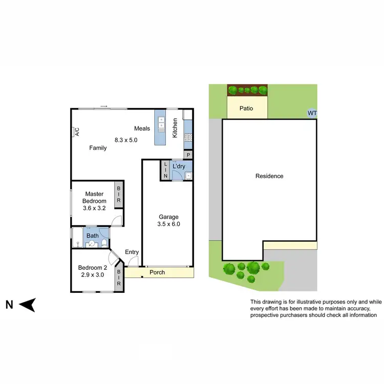 Floorplan of Homely unit listing, 26/11 Brunnings Road, Carrum Downs VIC 3201