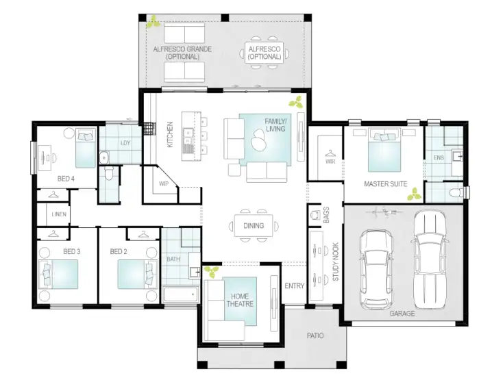 Floorplan of Homely land listing, LOT 4, 36-50 Hercules Street, Murrumbateman NSW 2582
