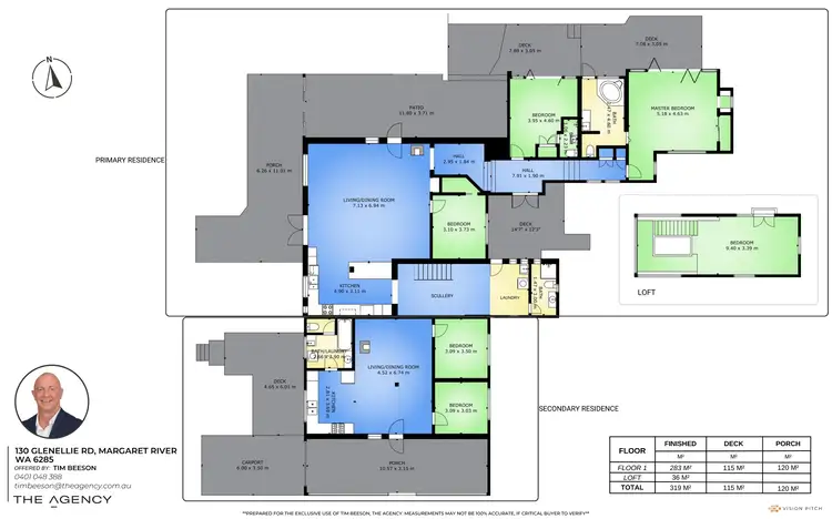 Floorplan of Homely house listing, 130 Glenellie Road, Margaret River WA 6285